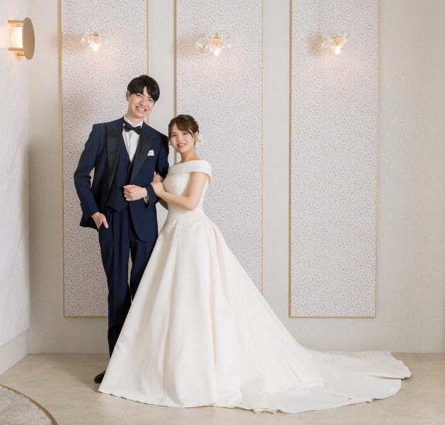 シンプルな背景で雰囲気を変えて