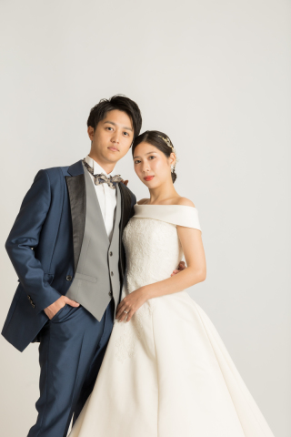 スタイリッシュな雰囲気で♪【スタジオ和装＆洋装撮影】