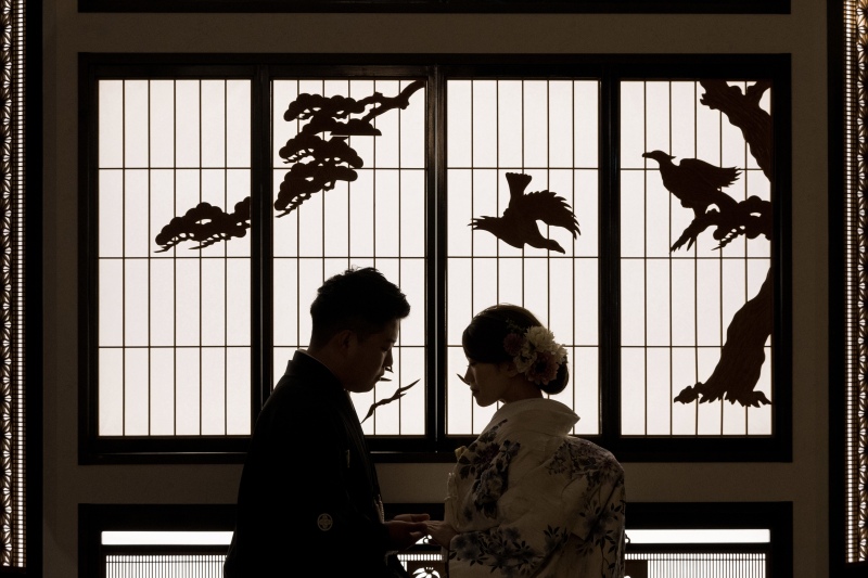 シルエット撮影