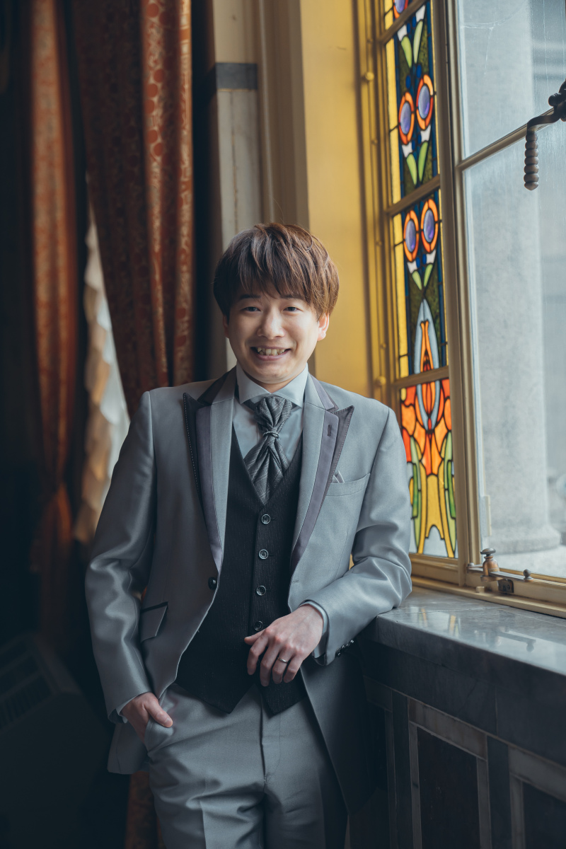 ご新郎様ソロショット