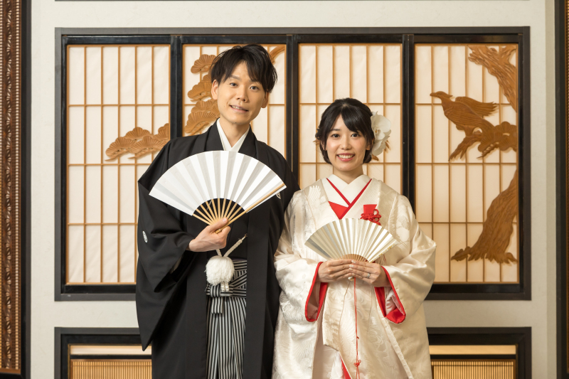 上品でかわいい白無垢がお似合い！