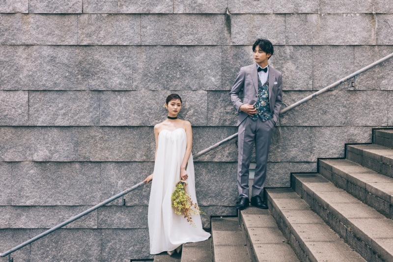 人気ロケ地での衣裳選びもお任せください