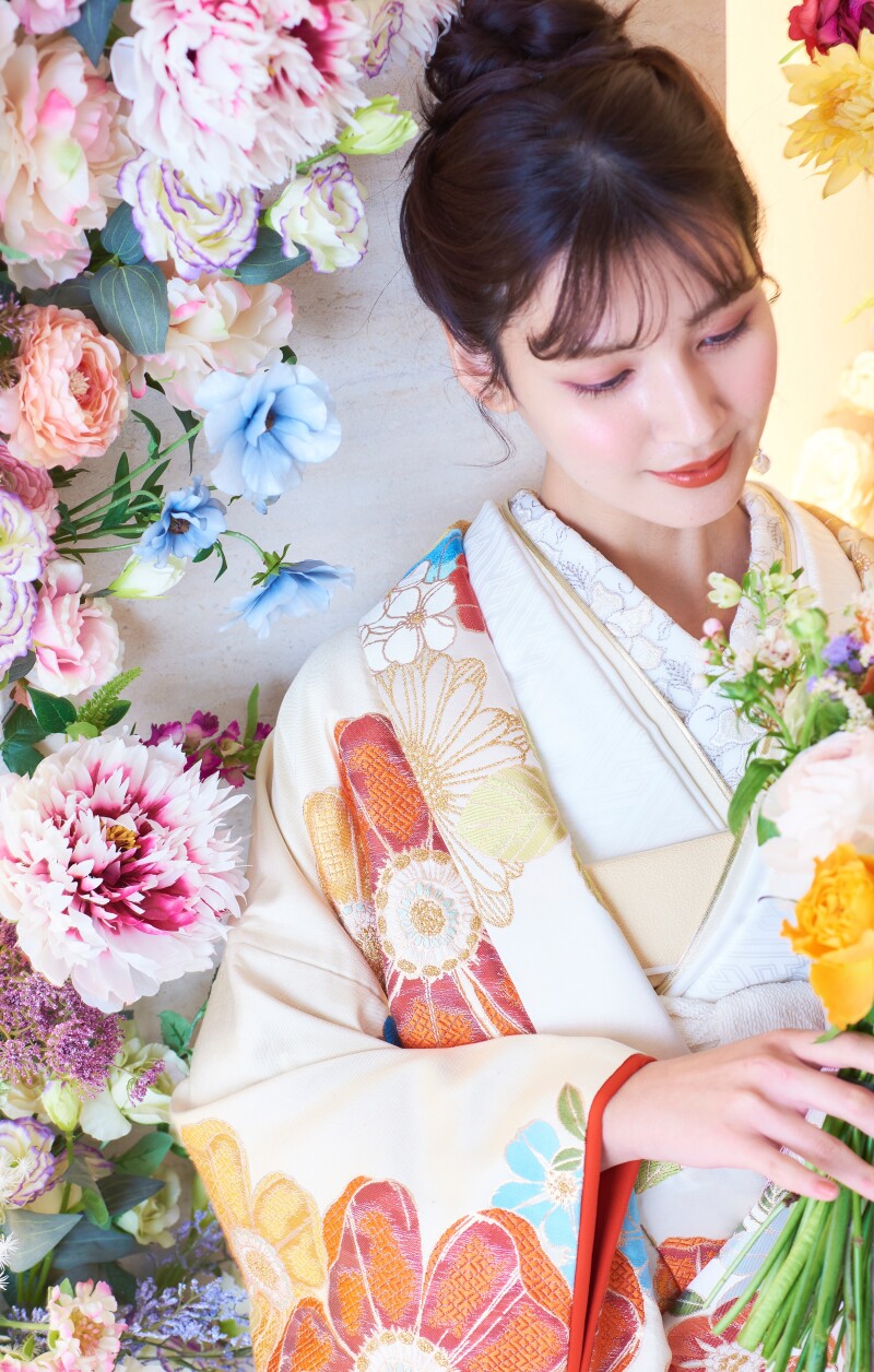 種類が豊富な和装も迷っても安心♪