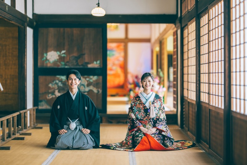 Photo Maison écrin 大阪店_衣装の試着ができる