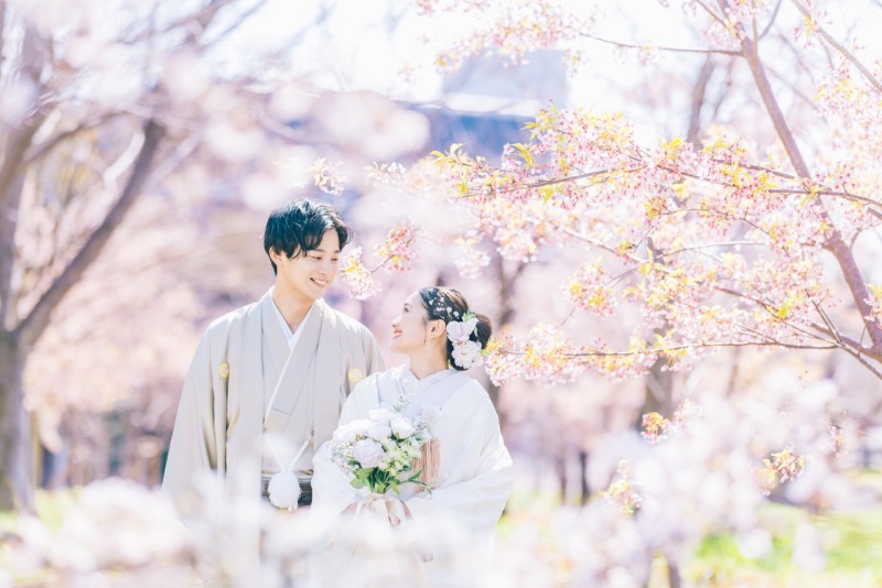 Photo Maison écrin 大阪店_庭園で撮影できる