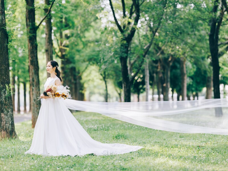 Photo Maison écrin 大阪店_ガーデンで撮影できる