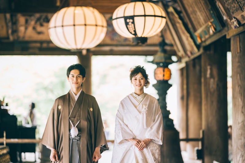 Photo Maison écrin 大阪店_庭園で撮影できる