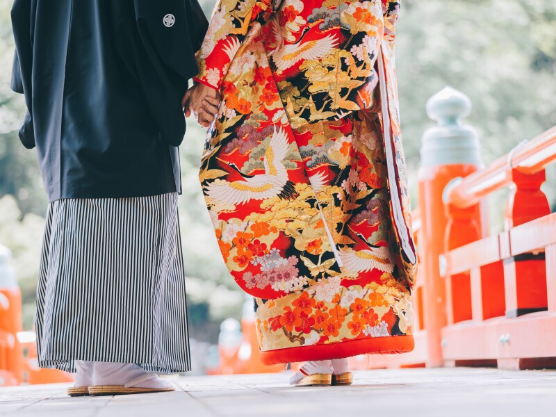 Photo Maison écrin 大阪店_庭園で撮影できる