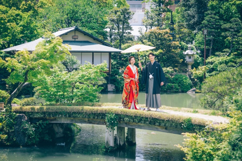 Photo Maison &eacute;crin 大阪店_相楽園撮影（神戸）　フォトメゾンエクラン大阪店
