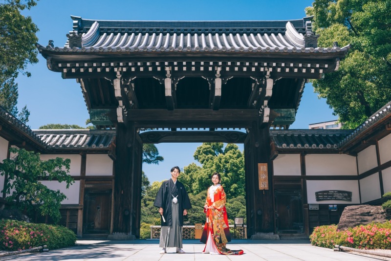 Photo Maison écrin 大阪店_庭園で撮影できる