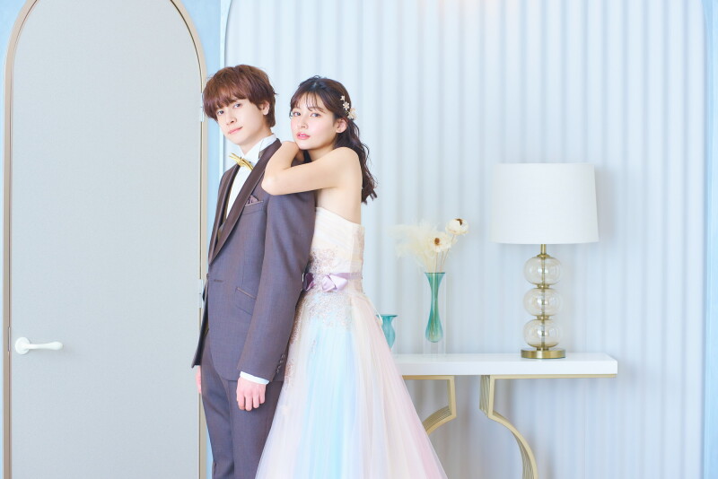 【衣裳追加料金なし】期間限定7万円オフ　全データ100カット+12Pアルバム付！和装&洋装スタジオ撮影プラン