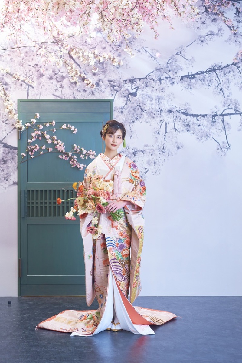 【衣裳差額なし】期間限定7万円オフ　全データ100カット+12Pアルバム付き！和装ソロウェディング撮影プラン