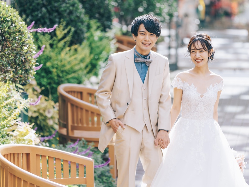 【衣裳追加料金なし】期間限定7万円オフ　全データ100カット+12Pアルバム付き　 神戸布引ハーブ園ロケーション撮影プラン