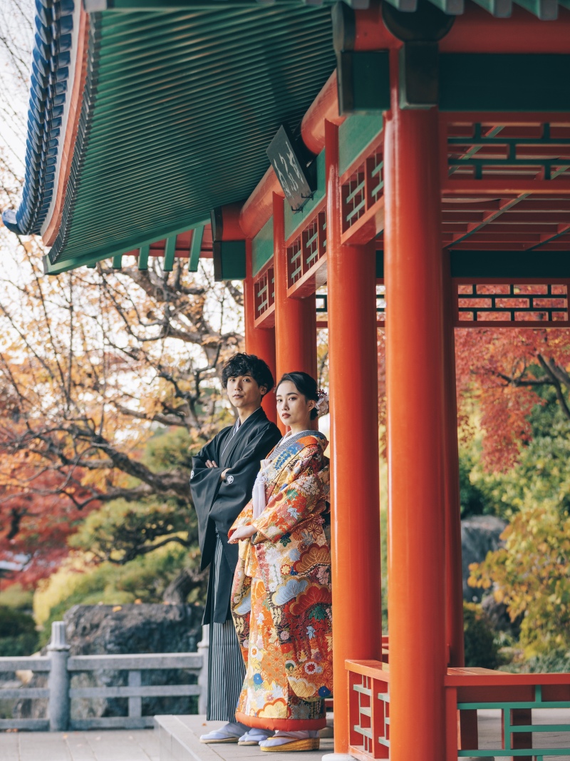 【衣裳追加料金なし】期間限定7万円オフ　全データ（100カット）付き！大仙公園ロケーション撮影【12Pアルバム付き】プラン