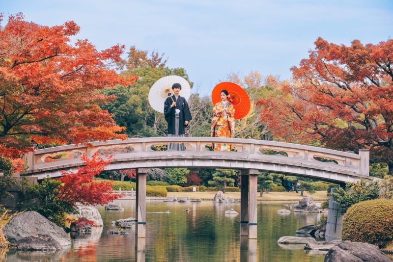 【先着5組限定！！】大仙公園ロケーション撮影　衣装追加料金なし！全データ（100カット）付き￥181,500プラン