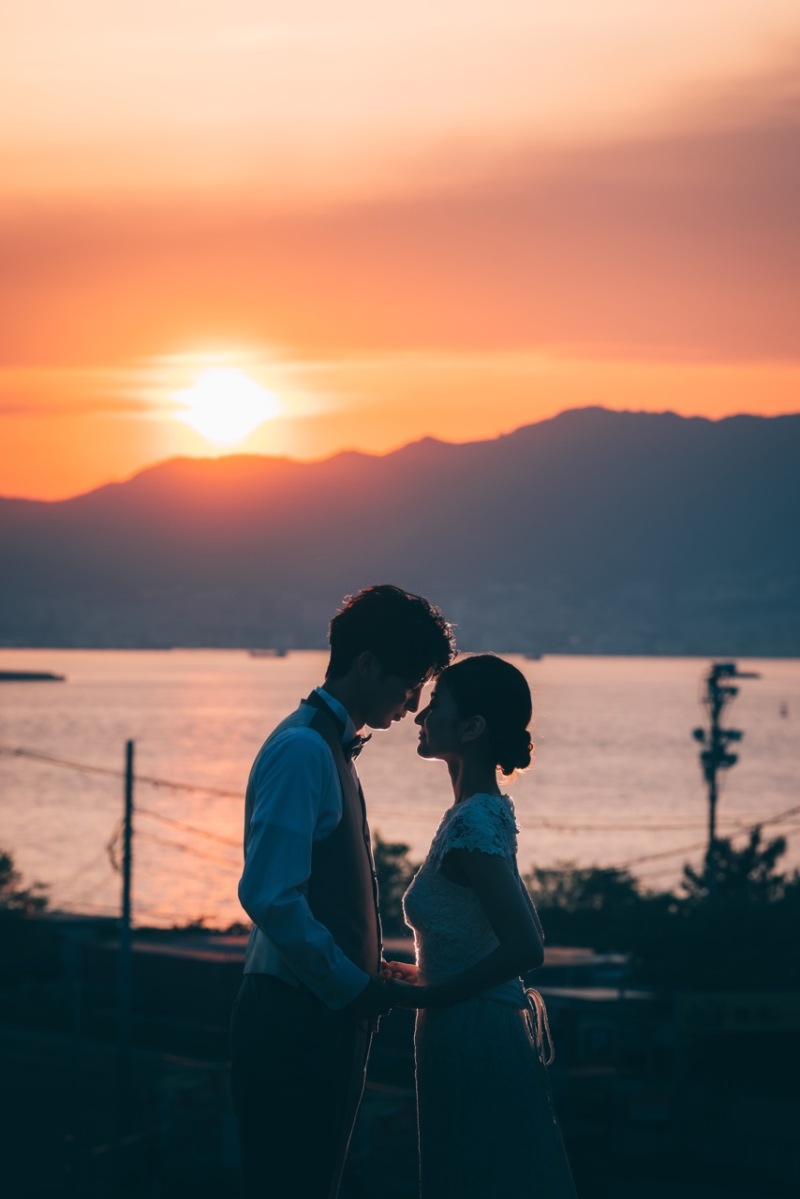 【衣裳追加料金無し】期間限定7万円オフ　細身加工付き！舞洲緑地ロケーション撮影 【12Pアルバム付き】プラン