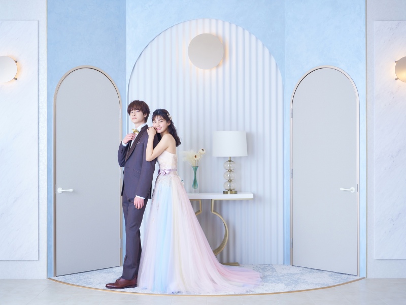 【衣裳追加料金なし】期間限定7万円オフ　全データ150カット付き！洋装スタジオ撮影【アルバム24P+全データ付き】プラン