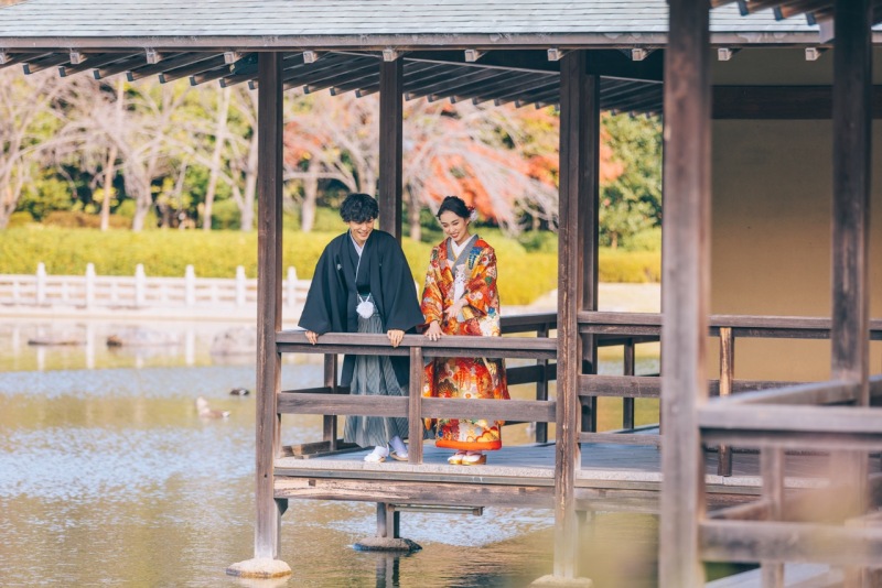 【衣裳追加料金なし】期間限定7万円オフ　全データ（100カット）付き！大仙公園ロケーション撮影【12Pアルバム付き】プラン