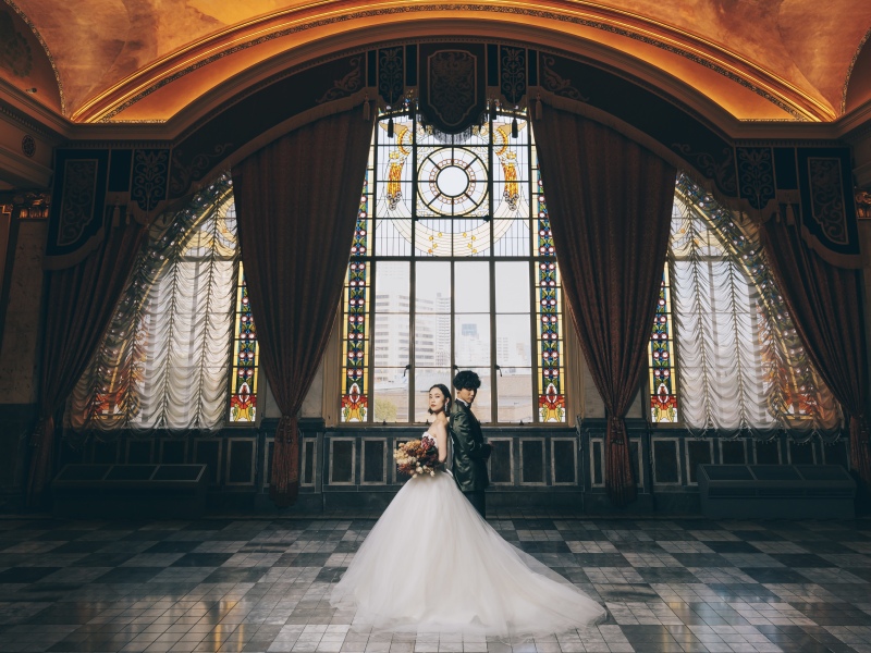 【衣裳追加料金なし】￥2750,000→148,500　中之島中央公会堂ロケーション撮影 100カットデータのみプラン