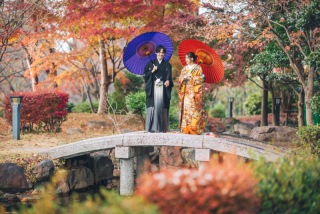 【先着2組限定！！】藤田邸跡公園ロケーション撮影　衣装追加料金なし！全データ（100カット）付き