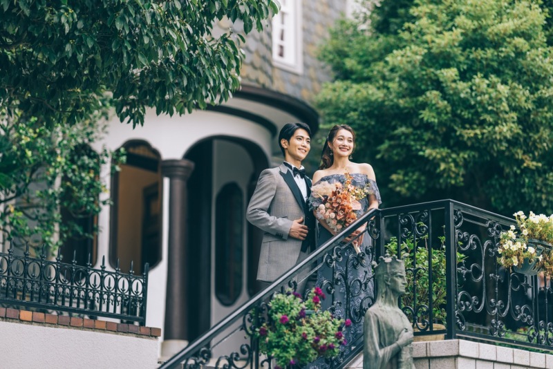 【衣裳追加料金なし】期間限定7万円オフ　全データ100カット+12Pアルバム+細身加工付き！神戸異人館ロケーション撮影プラン