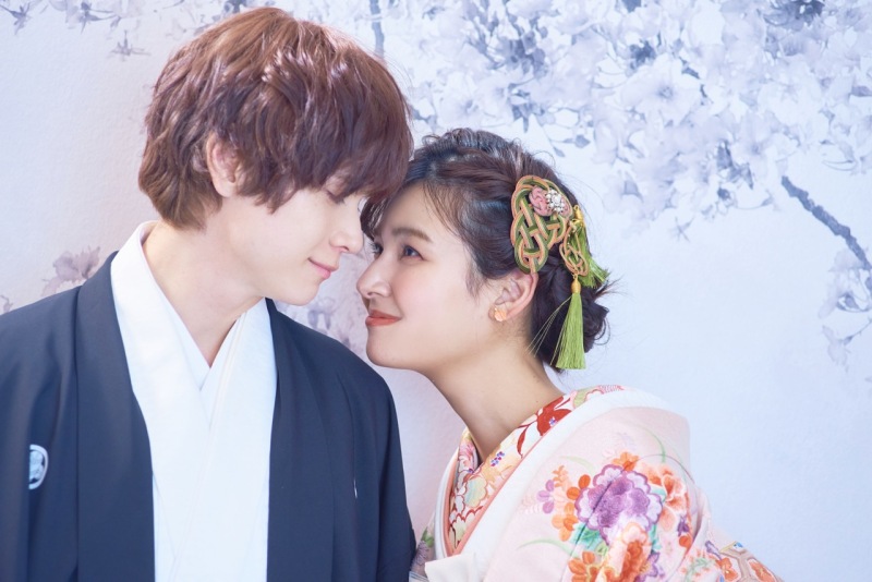 【衣裳追加料金なし】期間限定7万円オフ　データ100カット+18Pアルバム付！和装スタジオ撮影プラン