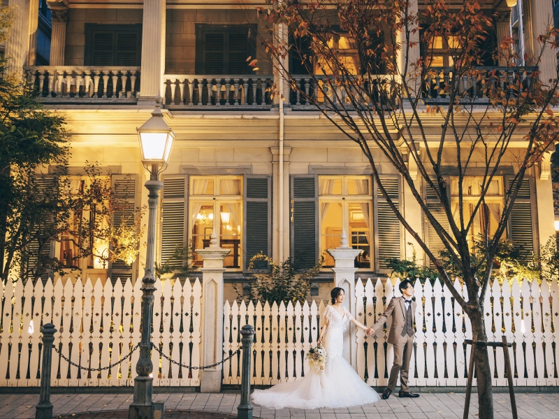 【衣裳追加料金なし】期間限定7万円オフ　全データ100カット+12Pアルバム+細身加工付き！神戸居留地ロケーション撮影プラン　