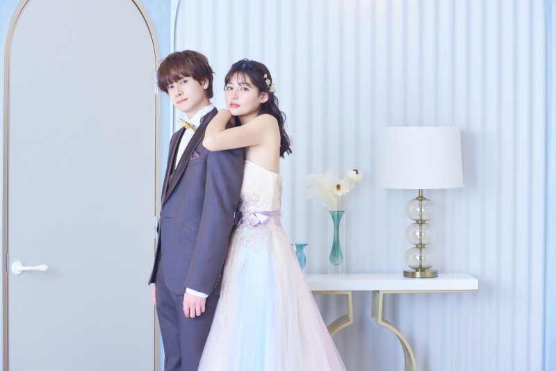 【洋装スタジオ撮影プラン】期間限定7万円オフ データ100カット+12Pアルバム+細身加工付き!【衣装追加料金無し】