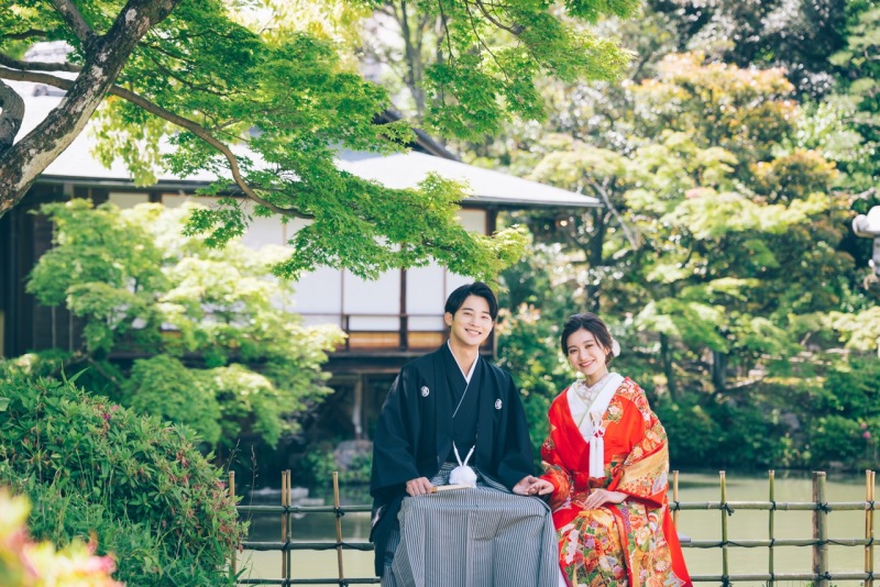 【フォトレイト限定！通常250,800円&rarr;148,500円】衣裳選び放題！全データ（100カット）付き！庭園ロケーションプラン