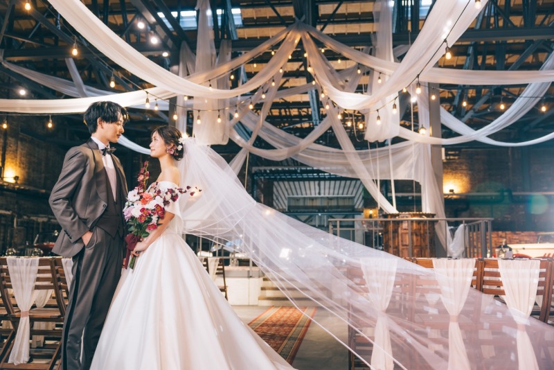 【衣装追加料金なし】洋装チャペル撮影全データ100カット￥350,900→￥148,500　家族とゆっくり撮影可能