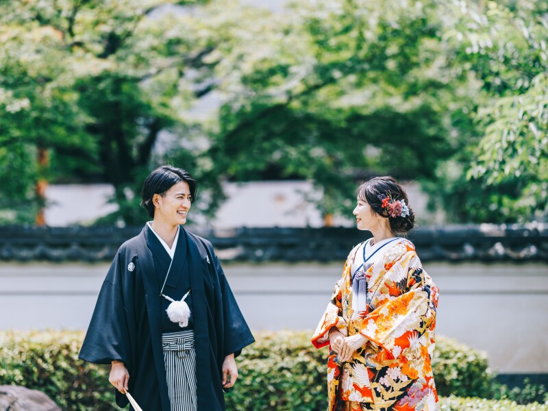 ￥230,000&rarr;￥148,500【衣裳追加料金なし】全データ100カット付！新緑ロケーション撮影プラン