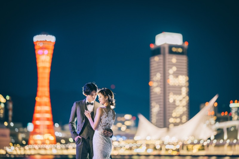 【衣裳追加料金なし】期間限定7万円オフ　全データ100カット+12Pアルバム！神戸ハーバーランドロケーション撮影プラン