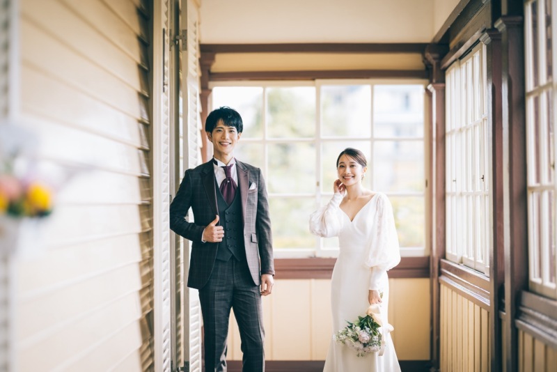 【衣裳追加料金なし】期間限定7万円オフ　全データ100カット+12Pアルバム+細身加工付き！神戸異人館ロケーション撮影プラン