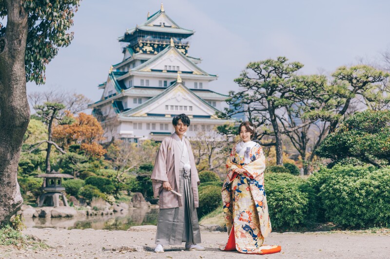 フォトレイト限定！￥230,000→￥148,500【衣裳差額なし】全データ（100カット）付き！庭園ロケーション撮影プラン