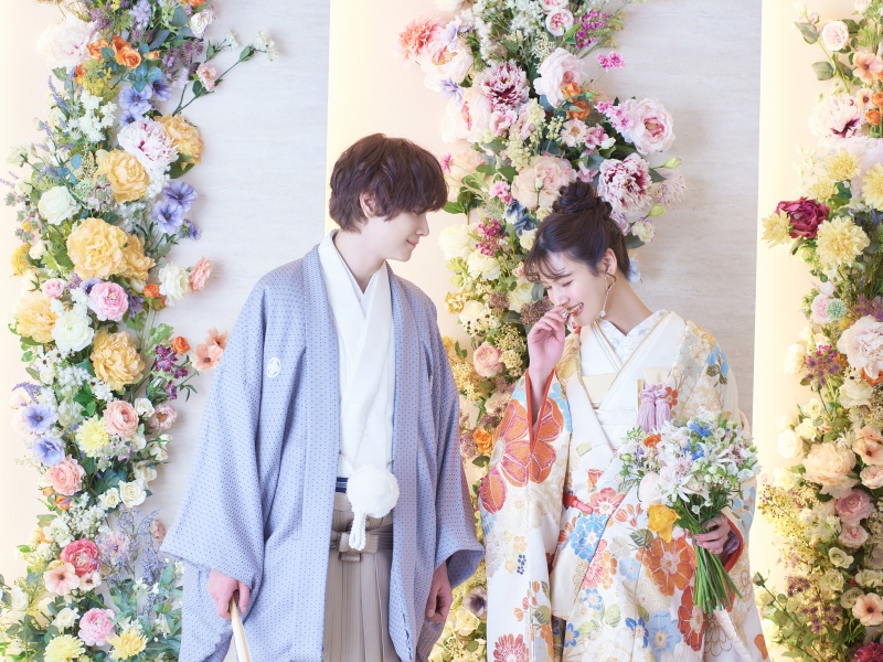 【衣裳追加料金なし】期間限定7万円オフ　データ100カット+18Pアルバム付！和装スタジオ撮影プラン