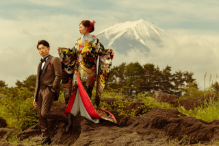 富士山 前撮り