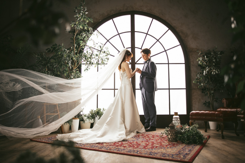 たっぷり差し込む自然光も活かした撮影