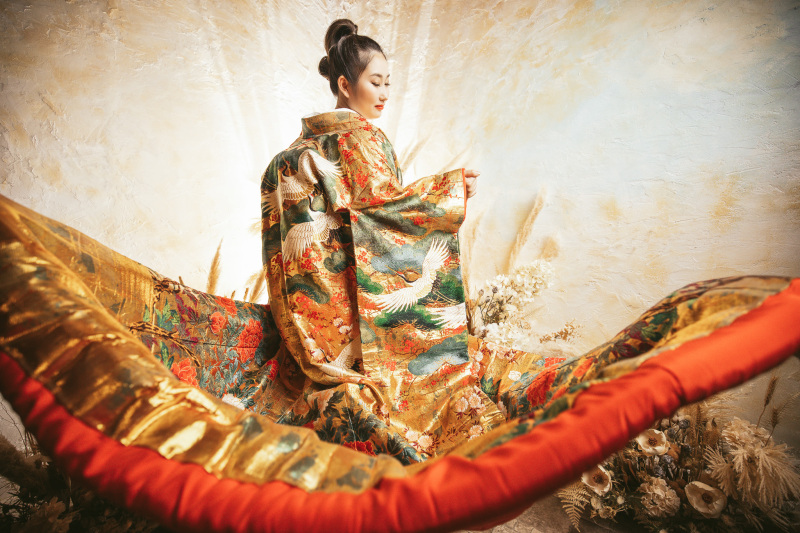 【NOBLE こだわりプラン(和装+洋装)】新婦衣装2着・新郎衣装2着・スタジオ撮影・データ250枚