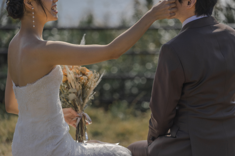 展望台でリラックスしながら…