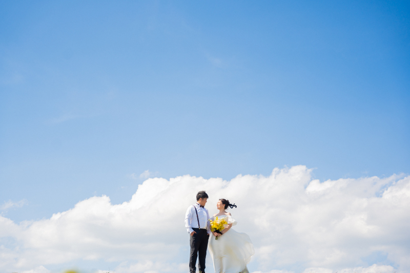 快晴!!撮影スタート