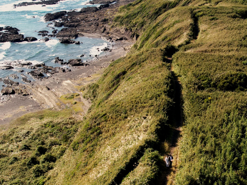 大自然のドローンショット！