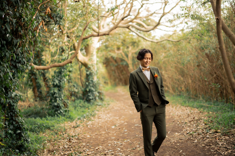 新郎様ソロショット☆