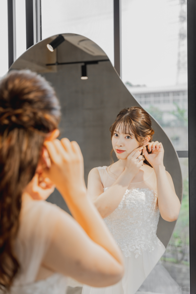 スタジオにあるイヤリングやアクセサリは無料です♪