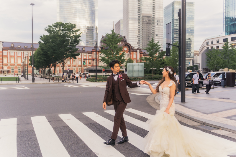 定番の横断歩道ショットも♪