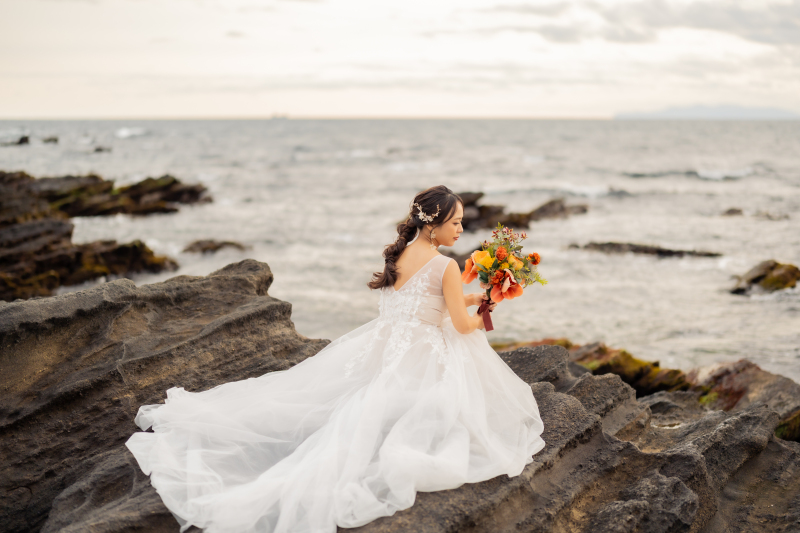 ブーケが差し色❤︎