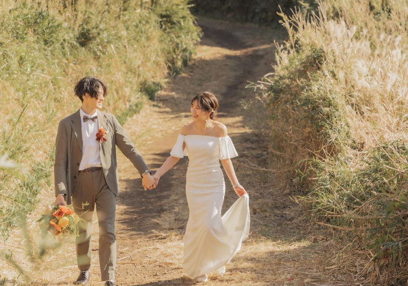 二人のお散歩ショット!