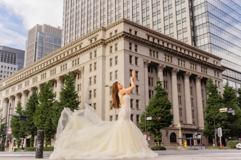 クールなソロショット!