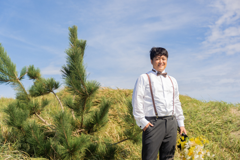 新郎様ソロショット