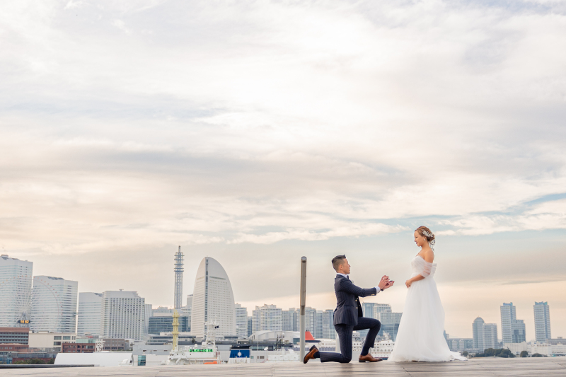 空もとっても優しい色味で、絵画のようですね