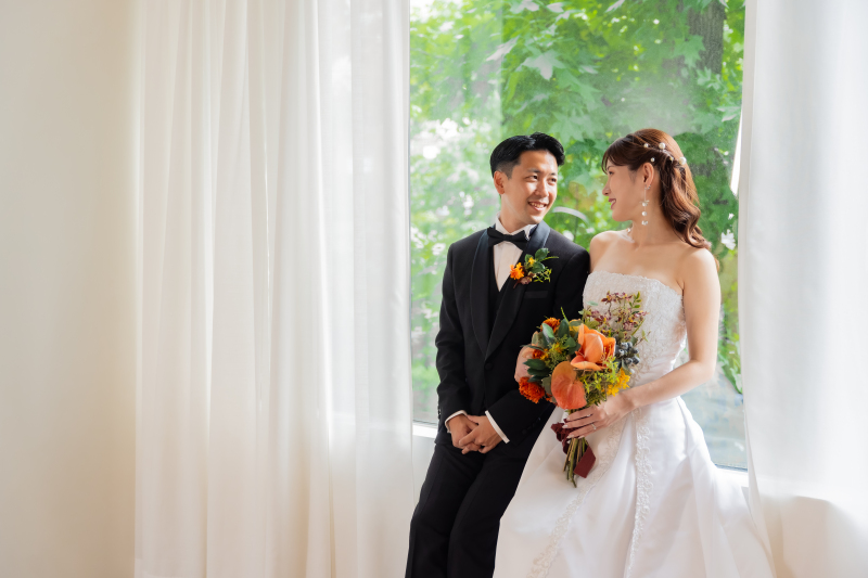 窓際でおしゃべりタイム